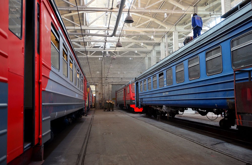 Экскурсия на Красноярский электровагоноремонтный завод